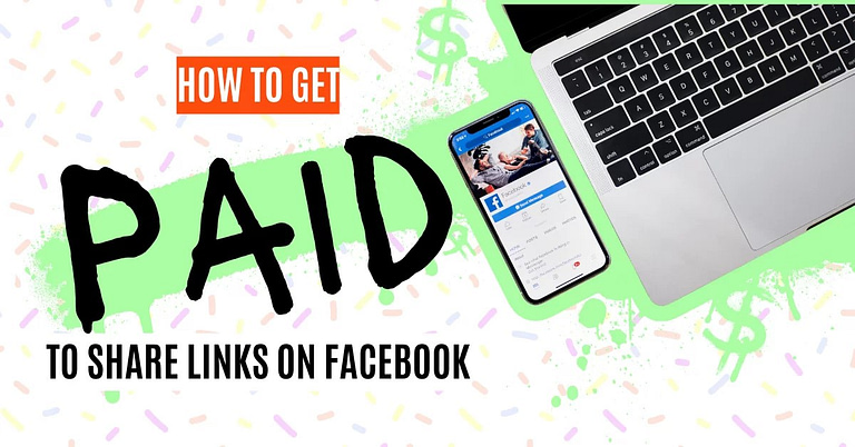Get paid to share links on facebook